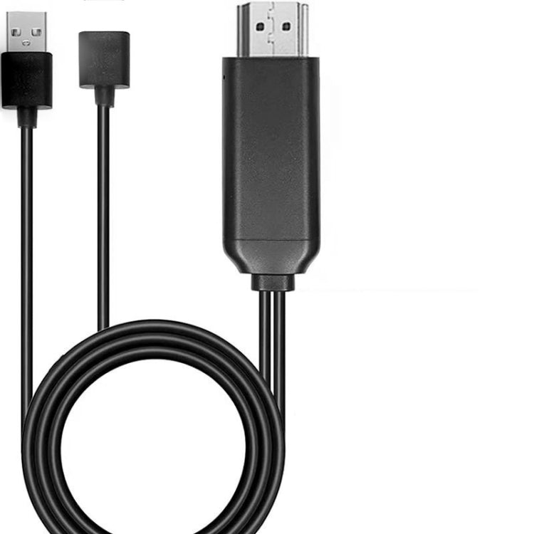 Aluminum alloy HDMI Cables Adapter Supports Phone and Android Phones to TV/Projector/Monitor