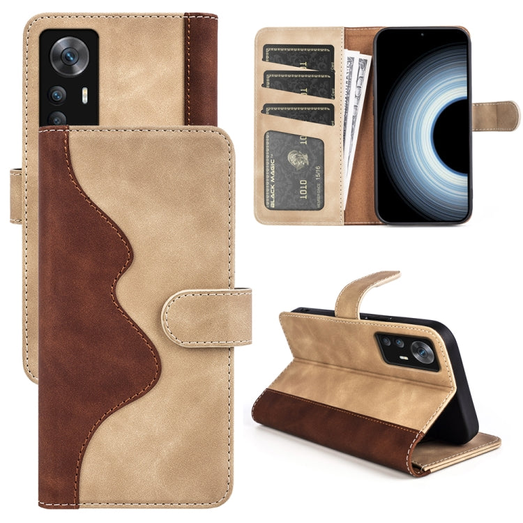 For Xiaomi 12T / 12T Pro / Redmi K50 Ultra Stitching Horizontal Flip Leather Phone Case