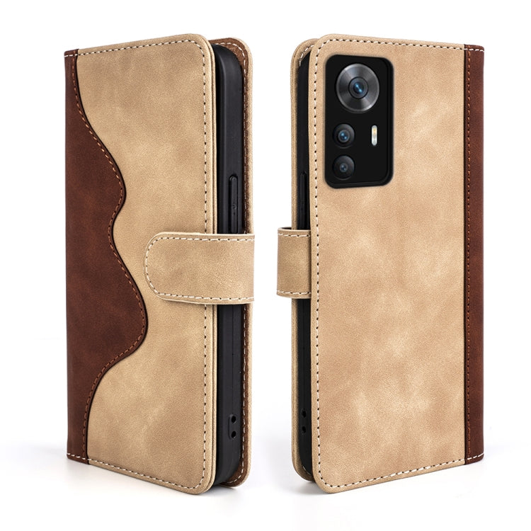 For Xiaomi 12T / 12T Pro / Redmi K50 Ultra Stitching Horizontal Flip Leather Phone Case