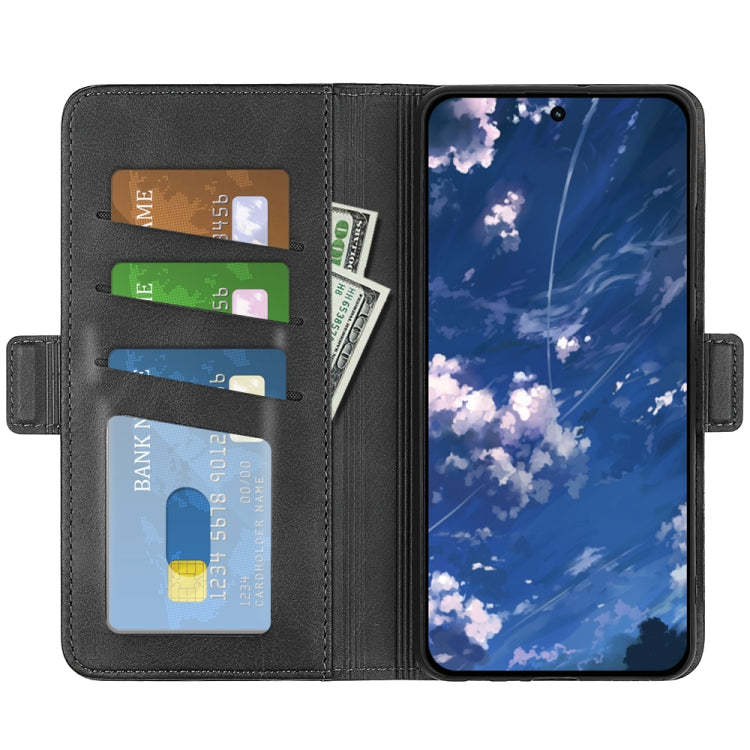 For Motorola Moto G32 Dual-side Magnetic Buckle Leather Phone Case