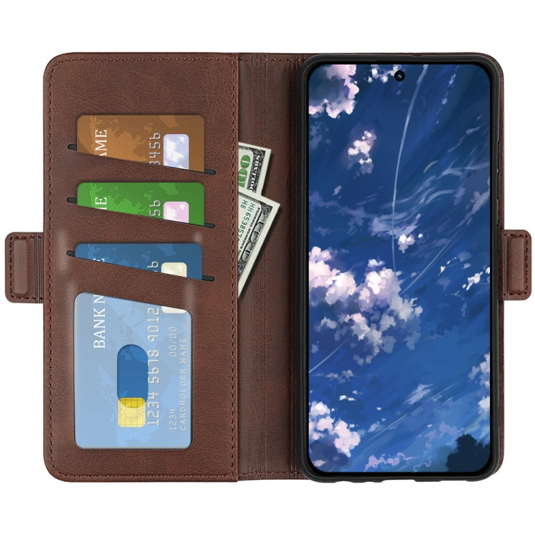 For Motorola Moto G32 Dual-side Magnetic Buckle Leather Phone Case