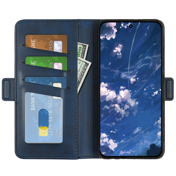 For Motorola Moto G32 Dual-side Magnetic Buckle Leather Phone Case