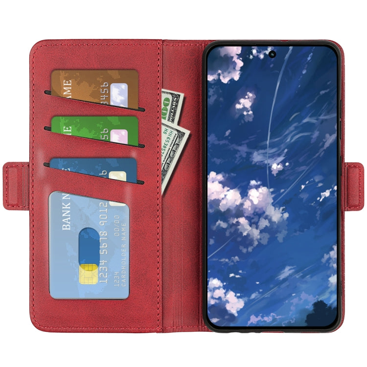 For Motorola Moto G32 Dual-side Magnetic Buckle Leather Phone Case