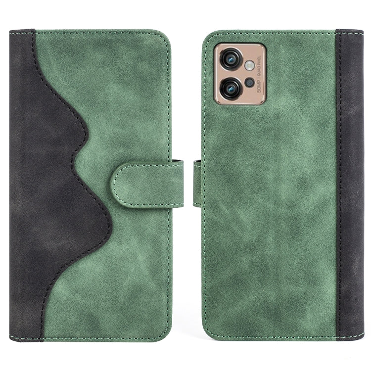For Motorola Moto G32 Stitching Horizontal Flip Leather Phone Case