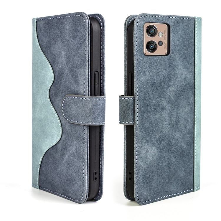 For Motorola Moto G32 Stitching Horizontal Flip Leather Phone Case