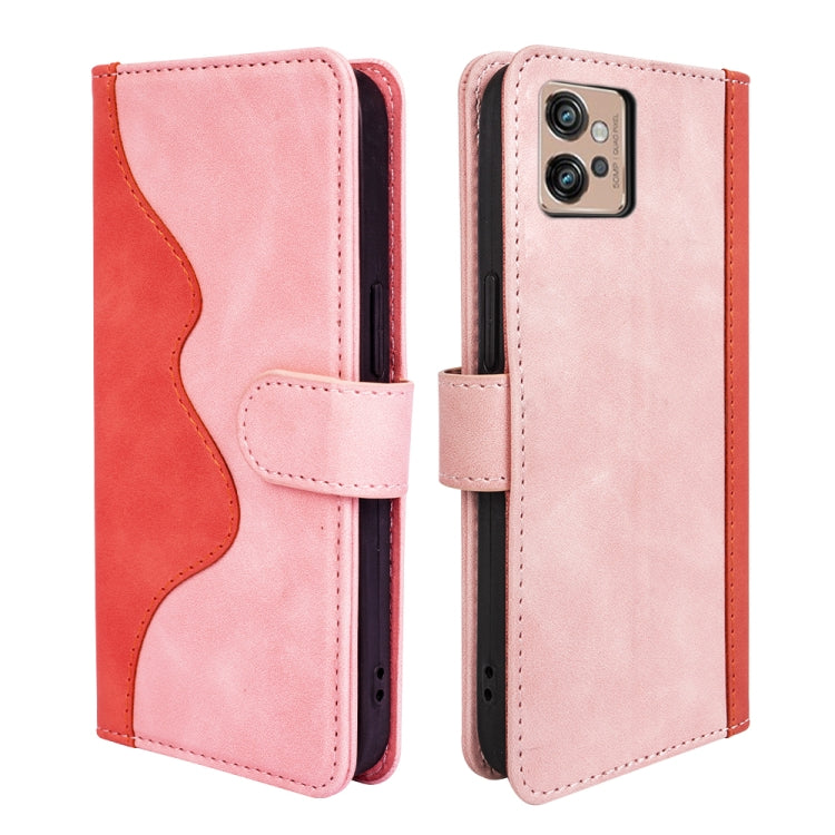 For Motorola Moto G32 Stitching Horizontal Flip Leather Phone Case