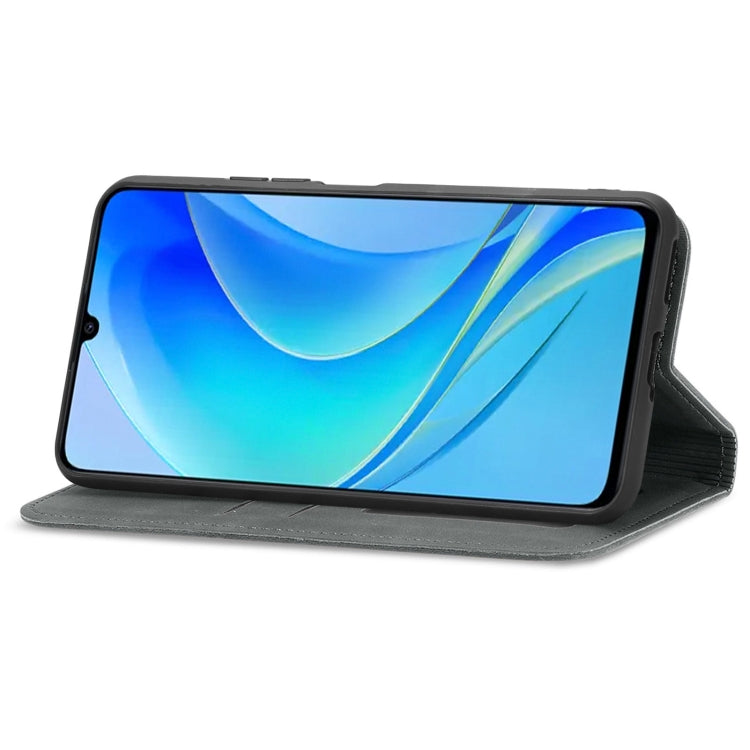 For Huawei Enjoy 50 Retro Skin Feel Magnetic Leather Phone Case