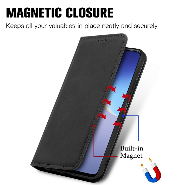 For Tecno Camon 19 Retro Skin Feel Magnetic Leather Phone Case