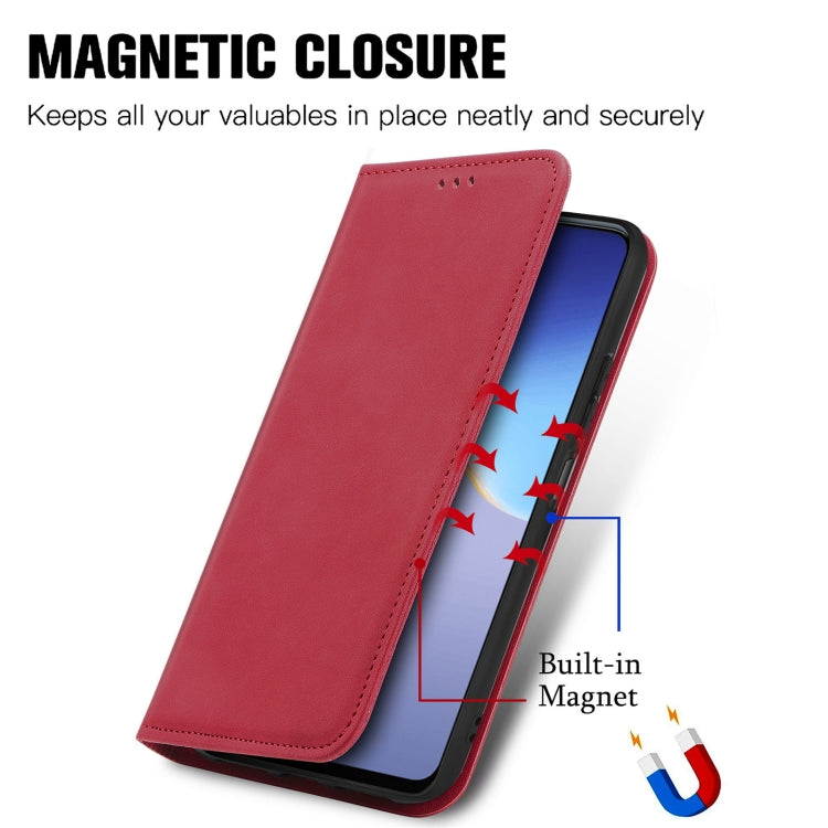 For Tecno Camon 19 Retro Skin Feel Magnetic Leather Phone Case