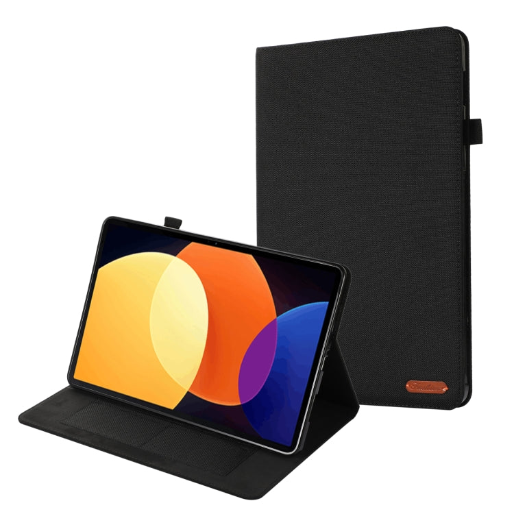 For Xiaomi Mi Pad 5 Pro 12.4 Fabric Leather Tablet Case