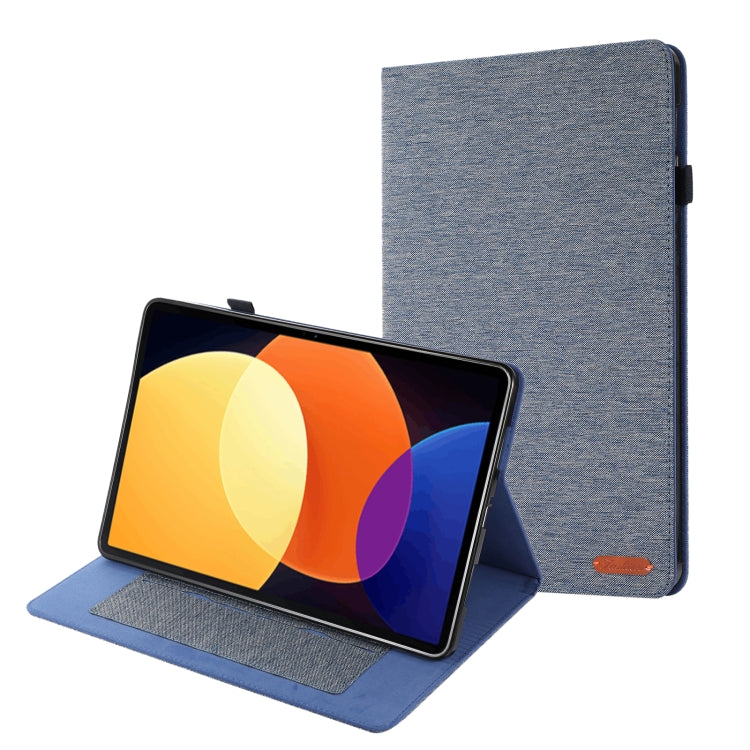 For Xiaomi Mi Pad 5 Pro 12.4 Fabric Leather Tablet Case