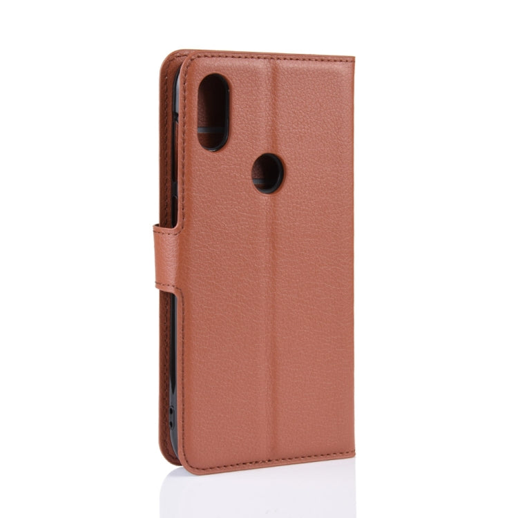 Litchi Skin PU Leather Wallet Stand Mobile Casing for Oukitel C13 Pro