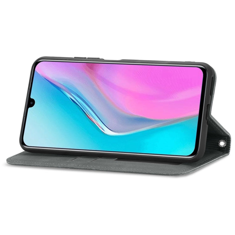 For Infinix Note 11 Retro Skin Feel Magnetic Leather Phone Case