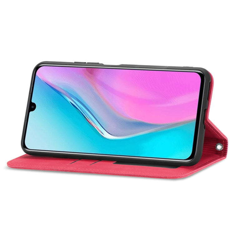 For Infinix Note 11 Retro Skin Feel Magnetic Leather Phone Case