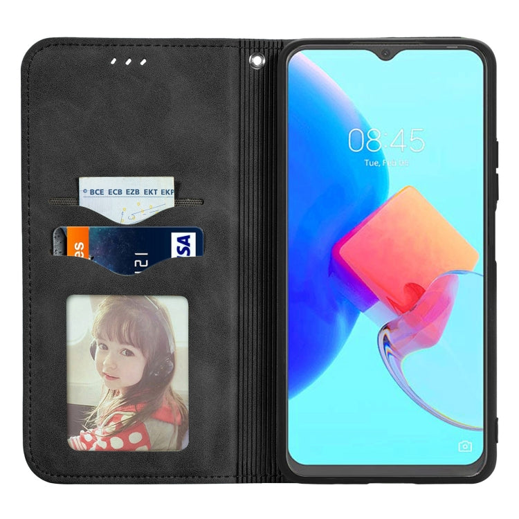 For Tecno Spark 8P Retro Skin Feel Magnetic Leather Phone Case
