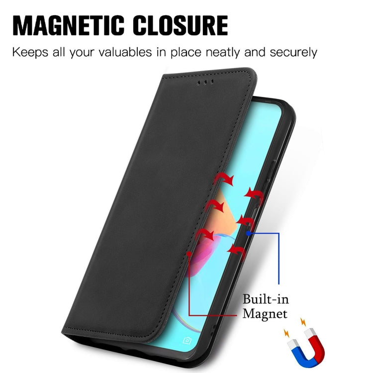 For Tecno Spark 8P Retro Skin Feel Magnetic Leather Phone Case