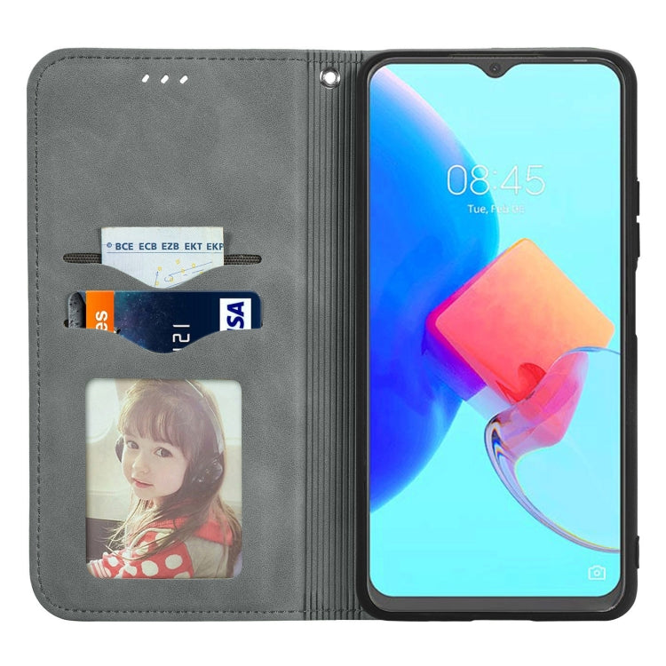 For Tecno Spark 8P Retro Skin Feel Magnetic Leather Phone Case