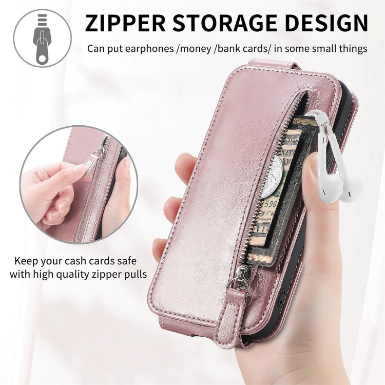 For Huawei nova 10 Zipper Wallet Vertical Flip Leather Phone Case