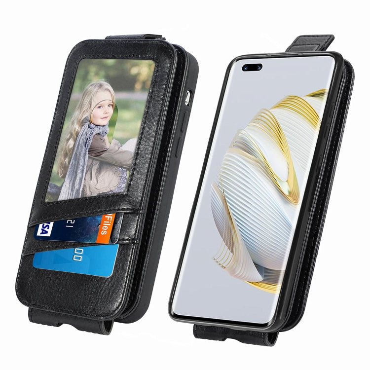 For Huawei Nova 10 Pro Zipper Wallet Vertical Flip Leather Phone Case