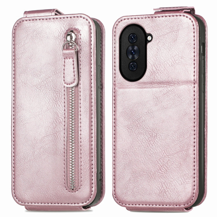 For Huawei Nova 10 Pro Zipper Wallet Vertical Flip Leather Phone Case