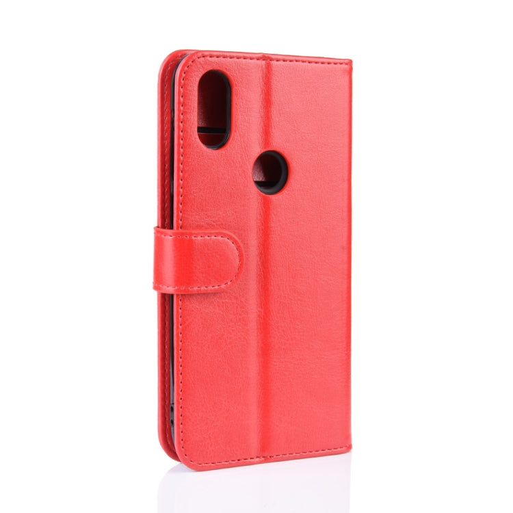 R64 Texture Single Fold Horizontal Flip Leather Case for Oukitel C13 Pro, with Holder & Card Slots & Wallet