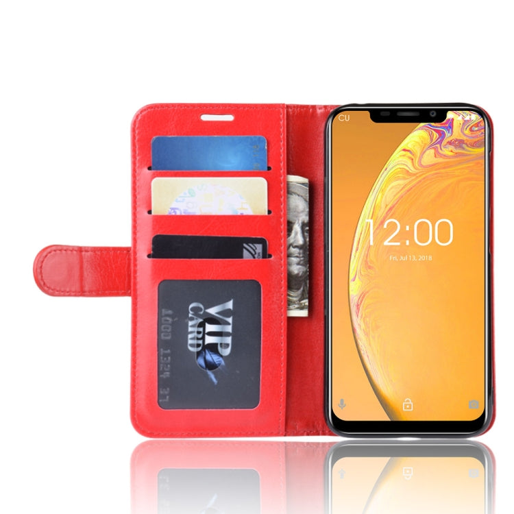 R64 Texture Single Fold Horizontal Flip Leather Case for Oukitel C13 Pro, with Holder & Card Slots & Wallet