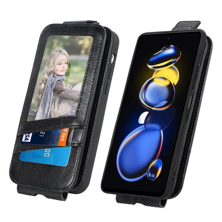 For Xiaomi Redmi Note 11T Zipper Wallet Vertical Flip Leather Phone Case