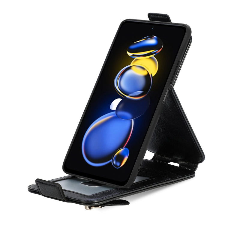 For Xiaomi Redmi Note 11T Zipper Wallet Vertical Flip Leather Phone Case