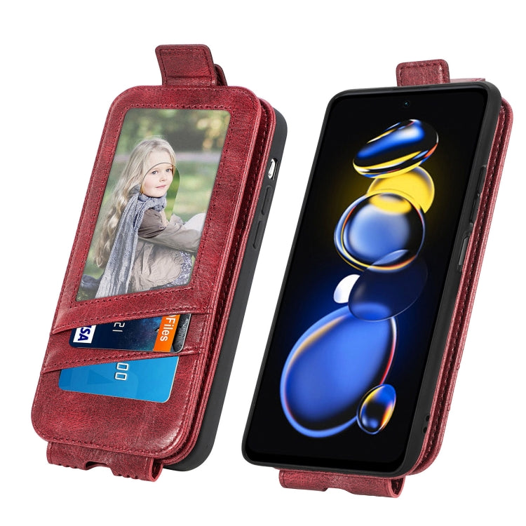 For Xiaomi Redmi Note 11T Zipper Wallet Vertical Flip Leather Phone Case
