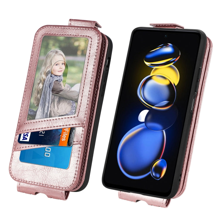 For Xiaomi Redmi Note 11T Zipper Wallet Vertical Flip Leather Phone Case
