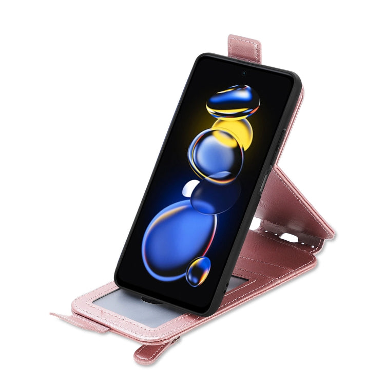 For Xiaomi Redmi Note 11T Zipper Wallet Vertical Flip Leather Phone Case