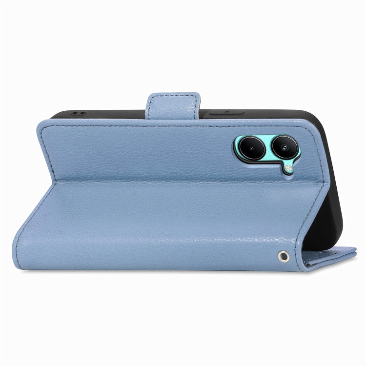 For Realme C33 Stereoscopic Flowers Leather Phone Case