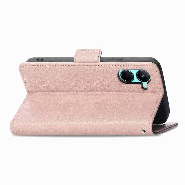 For Realme C33 Stereoscopic Flowers Leather Phone Case