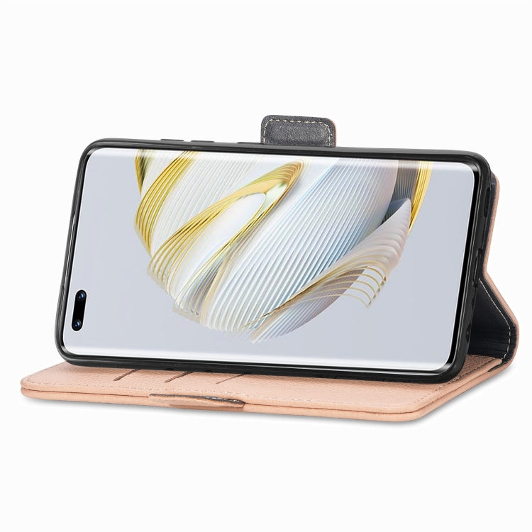 For Huawei Nova 10 Pro Stereoscopic Flowers Leather Phone Case