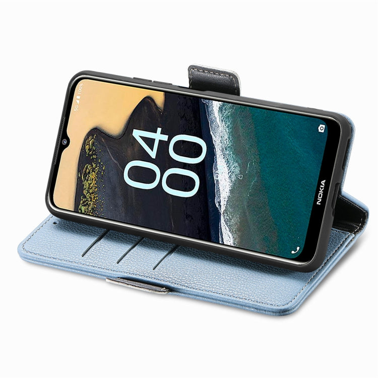 For Nokia G400 Stereoscopic Flowers Leather Phone Case