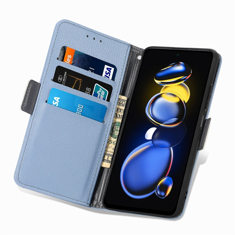 For Xiaomi Redmi Note 11T Stereoscopic Flowers Leather Phone Case