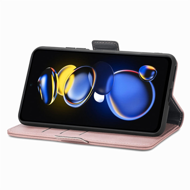 For Xiaomi Redmi Note 11T Stereoscopic Flowers Leather Phone Case