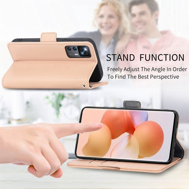 For Xiaomi 12T / Redmi K50 Ultra Stereoscopic Flowers Leather Phone Case