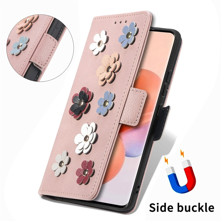 For Xiaomi 12T / Redmi K50 Ultra Stereoscopic Flowers Leather Phone Case