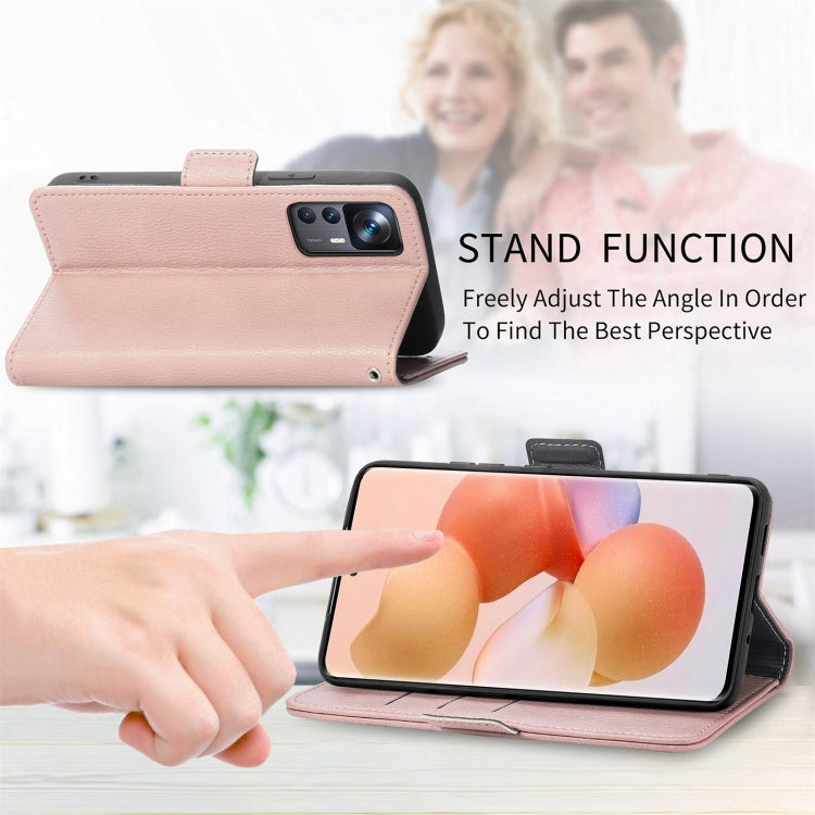 For Xiaomi 12T / Redmi K50 Ultra Stereoscopic Flowers Leather Phone Case