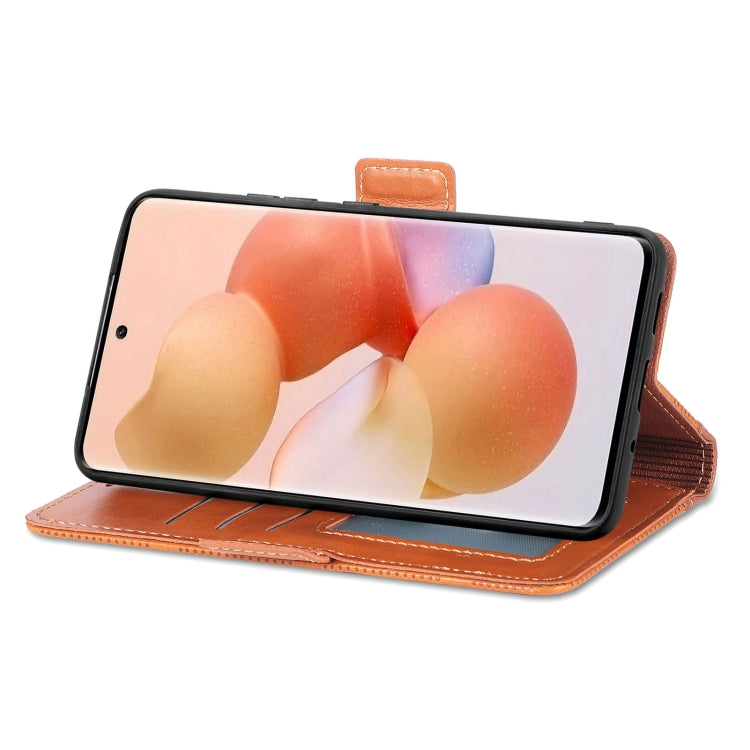 For Xiaomi 12T / Redmi K50 Ultra Grid Leather Flip Phone Case