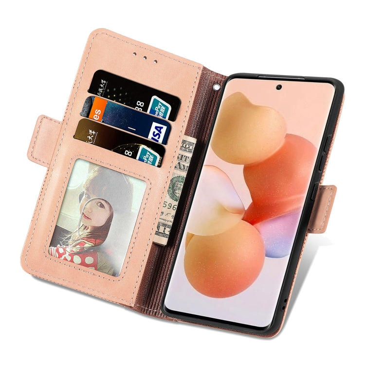 For Xiaomi 12T / Redmi K50 Ultra Grid Leather Flip Phone Case