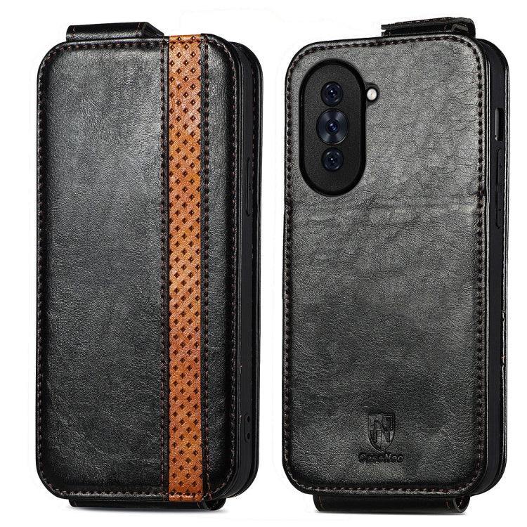 For Huawei nova 10 Zipper Wallet Vertical Flip Leather Phone Case