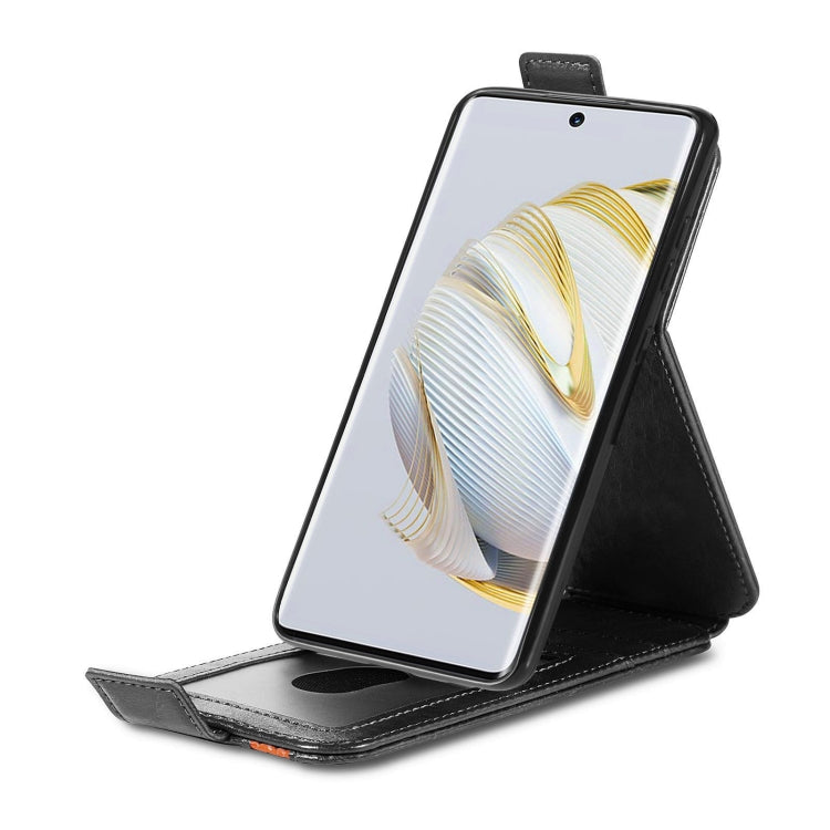 For Huawei nova 10 Zipper Wallet Vertical Flip Leather Phone Case