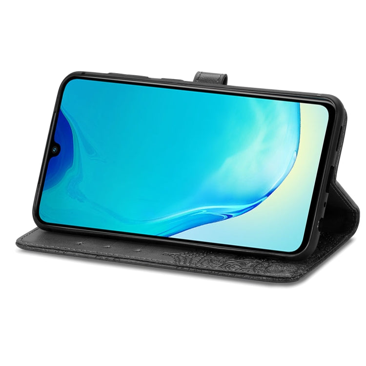 For vivo V25 Mandala Flower Embossed Leather Phone Case