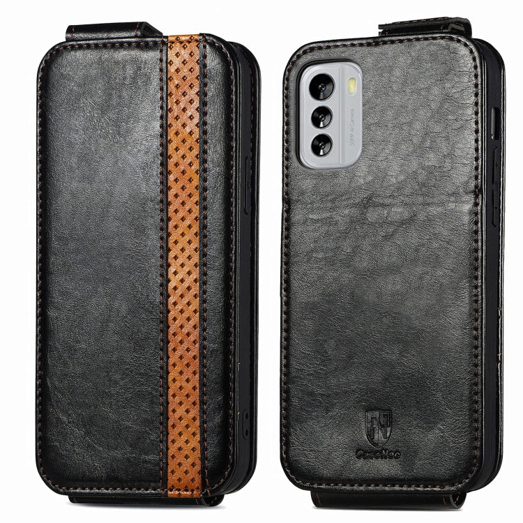 For Nokia G60 Splicing Wallet Card Holder Vertical Flip Leather Phone Case