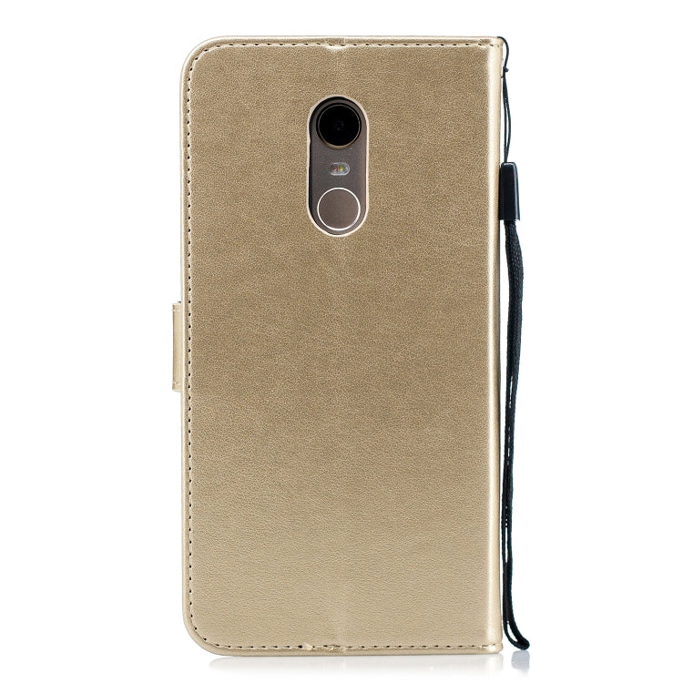 Plum Blossom Pattern Diamond Encrusted Leather Case for Xiaomi Redmi 5 Plus, with Holder & Card Slots