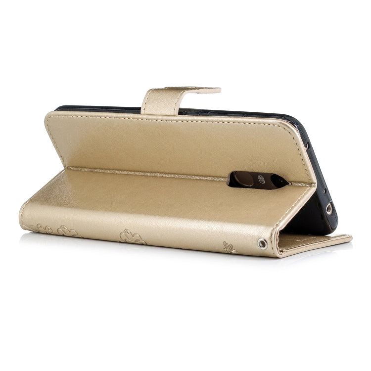 Plum Blossom Pattern Diamond Encrusted Leather Case for Xiaomi Redmi 5 Plus, with Holder & Card Slots