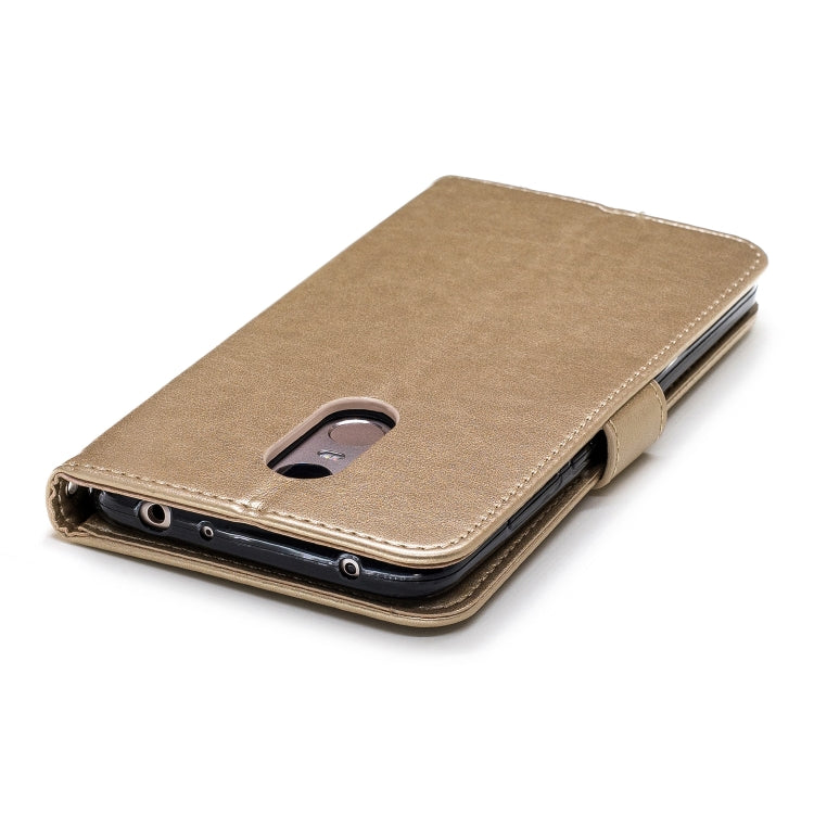 Plum Blossom Pattern Diamond Encrusted Leather Case for Xiaomi Redmi 5 Plus, with Holder & Card Slots