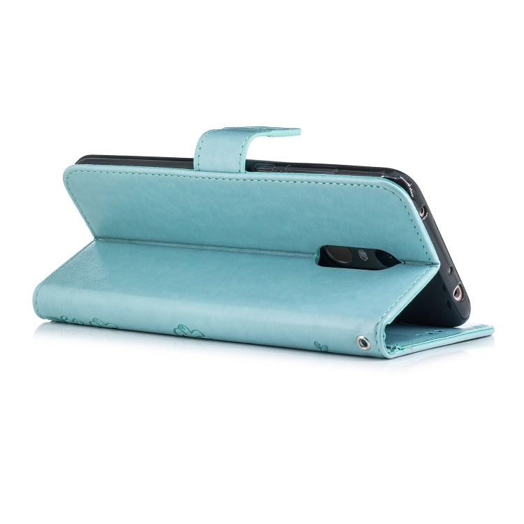 Plum Blossom Pattern Diamond Encrusted Leather Case for Xiaomi Redmi 5 Plus, with Holder & Card Slots